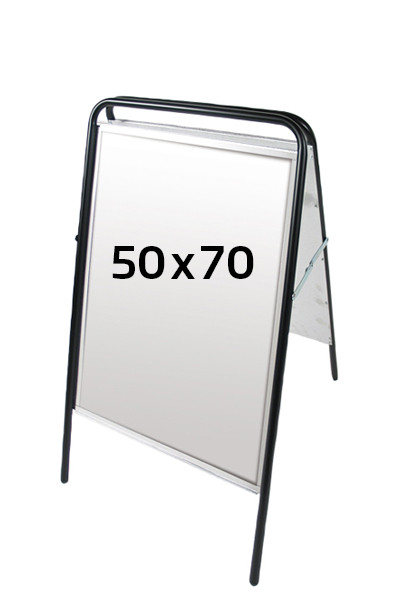 Expo Sign Kundenstopper - 50x70cm - schwarz