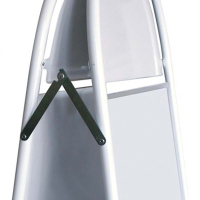 Expo Gotik Kundenstopper 70x100cm - silber