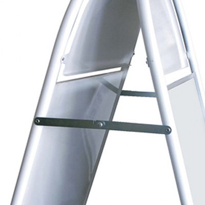 Expo Gotik Kundenstopper 70x100cm - silber