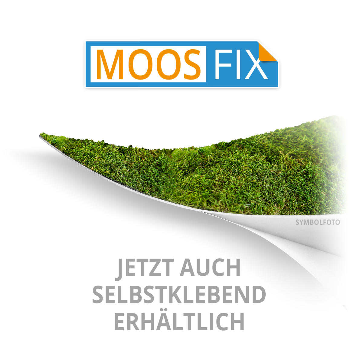 Islandmoos Vollmoos-Logos / Schriften - Hartschaum