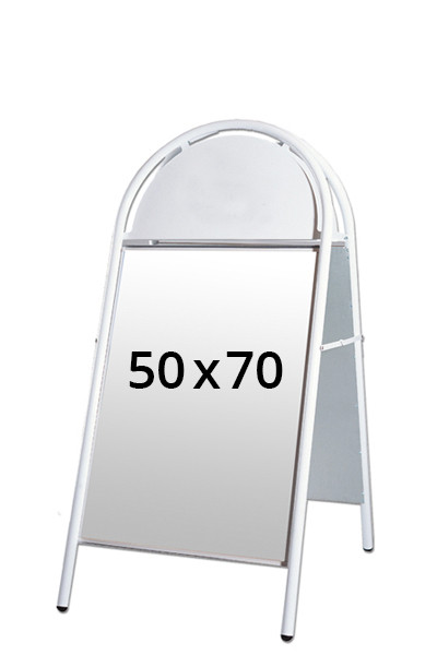 Expo Gotik Kundenstopper 50x70cm - weiß